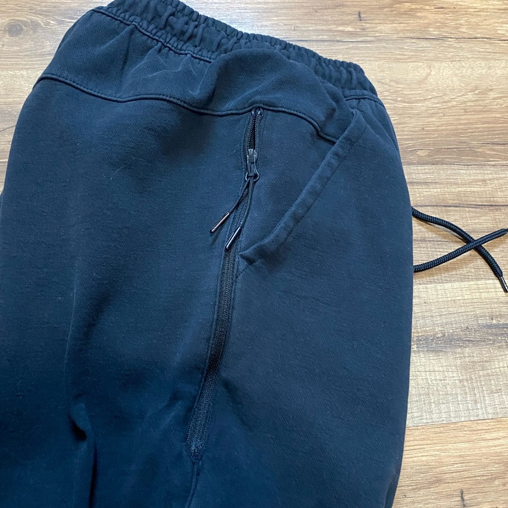 Nike Tech Fleece Zip up Hoodie Sweatpants Triple Black Sweatsuit Matching Set - Picture 9 of 10
